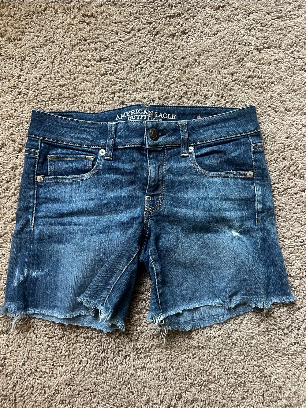 American Eagle Outfitters side 6 Distressed Denim Cutoff Shorts